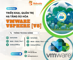 Trở thành chuyên gia ảo hóa với khóa học VMware vSphere [V8] tại Robusta