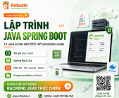 Lập Trình Java Spring Boot - Từ Java cơ bản đến REST API production-ready: lộ trình thực hành xây dựng backend doanh nghiệp chuẩn