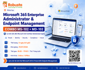 Làm chủ hệ sinh thái Microsoft 365 — từ Tenant, Identity, Security, Compliance đến Intune Endpoint Management — trong một chương trình đào tạo tích hợp duy nhất.