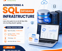 Administering a SQL Database Infrastructure – Khóa học nền tảng dành cho quản trị viên cơ sở dữ liệu

