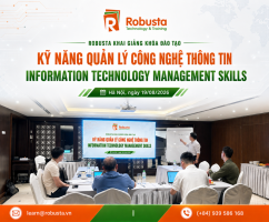 Khai giảng khóa học "IT Management Skills – Kỹ năng Quản lý CNTT" cho đơn vị hoạt động trong lĩnh vực xổ số