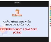 Robusta khai giảng khóa đào tạo "Certified SOC Analyst (CSA)" 