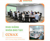 Robusta khai giảng khóa đào tạo "CCNAX" cho doanh nghiệp tại Bình Dương