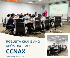 Robusta khai giảng khóa đào tạo CCNAX thứ 2 cho một doanh nghiệp tại Bình Dương