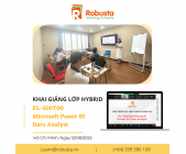 Robusta khai giảng khóa đào tạo "PL-300T00 Microsoft Power BI Data Analyst"