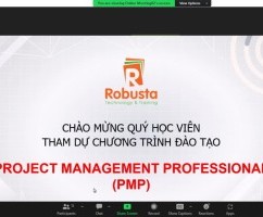 Robusta khai giảng khóa đào tạo "Project Management Professional"