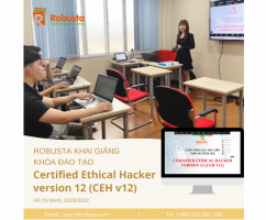 Robusta khai giảng khóa đào tạo "Certified Ethical Hacker version 12 (CEH v12)"
