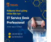 Robusta phối hợp với đơn vị Điện Lực khai giảng khóa "IT Service Desk Professional"