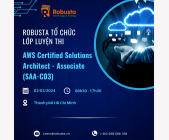 Robusta tổ chức lớp luyện thi "AWS Certified Solutions Architect - Associate (SAA-C03)"