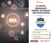 Khóa học Microsoft Power Automate RPA Developer (PL-500T00) – Làm chủ tự động hóa quy trình doanh nghiệp với Microsoft Power Platform