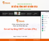 ROBUSTA TỔ CHỨC KHÓA ĐÀO TẠO ITIL 4 FOUNDATION CHO ĐƠN VỊ ĐẦU TƯ KHAI THÁC HÀNG KHÔNG: NÂNG TẦM QUẢN LÝ DỊCH VỤ CNTT
