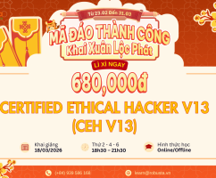 CEH v13 – Trở Thành Hacker Mũ Trắng Trong Thời Đại AI Cùng Robusta
