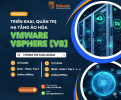 Trở thành chuyên gia ảo hóa với khóa học VMware vSphere [V8] tại Robusta