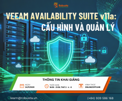 Khóa học Veeam Availability Suite v11a: Cấu hình và Quản lý 